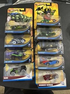2011 2012 Hot Wheels DC Comics DC Universum Charakter Autos Rarität Menge 9 - Bild 1 von 12