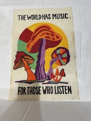 Pintura artística de música psicodélica de setas Foto 1 de 4