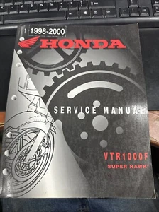 USED GREAT CONDITION 1998 - 2000 HONDA VTR1000F SUPERHAWK SERVICE MANUAL - Picture 1 of 3