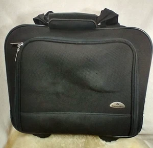 SAMSONITE ULTRA 3000XLT COMPUTER BAG CARRY-ON ROLLING LUGGAGE SUITCASE OVERNIGHT - Picture 1 of 24