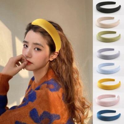 Diadema esponja acolchada para damas cabello ancho B Foto 1 de 4