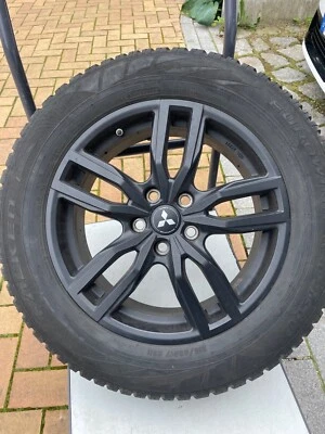 WINTERREIFEN ALUFELGEN ORIGINAL MITSUBISHI ECLIPSE CROSS OUTLANDER ASX 215/65 17 - Bild 1 von 3