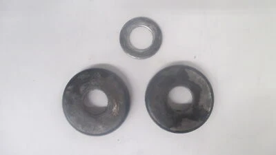 1964 HONDA SUPER HAWK 305 CB77 CB 77 SWING ARM BOLT CAP PAIR SET  - Image 1 of 4