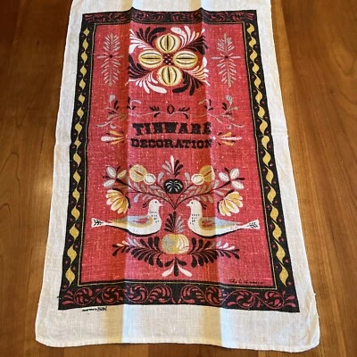 Kay Dee Toalla de Mano de Lino Toalla de Cocina Té 16.5” X 29” “Decoración de Estaño” Foto 1 de 4