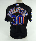 2023 New York Mets David Robertson #30 Game Issued Black Jersey 44 DP72780
