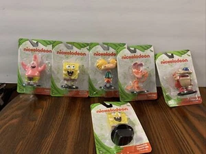 New Nickelodeon Figurines  Spongebob (sponge Bob) Stimpy Arnold Ren Patrick - Picture 1 of 6