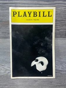 FANTASMA DE LA ÓPERA, PLAYBILL, ENERO 1995, TEATRO MAJESTUOSO - Imagen 1 de 7