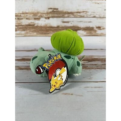 Brinquedo de pelúcia Bulbasaur Pokémon pequeno 5” bicho de pelúcia - Imagem 1 de 4
