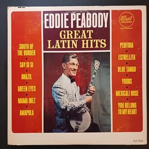 Eddie Peabody "Great Latin Hits" Dot Records 1964 VG+/VG+ - Imagen 1 de 8