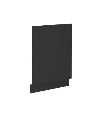 Frontblende für vollintegrierten Geschirrspüler 60 cm Küche SIENA Schwarz - Bild 1 von 4