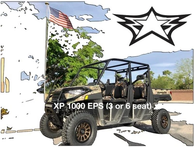 2024 Polaris Ranger XP 1000 EPS 2- 2.5" Lift Kit, MARSHALL MOTOART, EASY INSTALL - Image 1 of 4