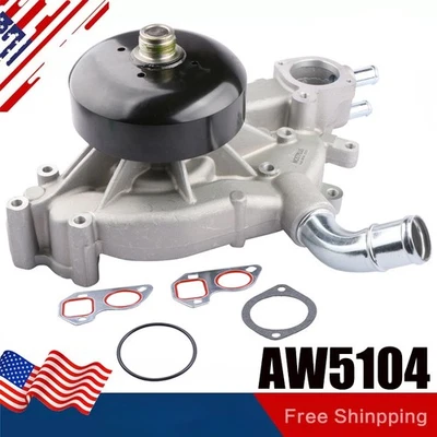 Bomba de agua del motor con termostato para Chevy Silverado 1500 Tahoe GMC Sierra 1500 Foto 1 de 4