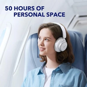 Soundcore by Anker Space Q45 Adaptive Noise Cancelling Headphones, Reduce Noise - Picture 1 of 7