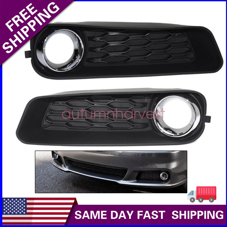 Nuevo juego de 2 embellecedores de luces antiniebla delanteras texturizadas izquierda derecha para Dodge Avenger 11-14 Foto 1 de 1