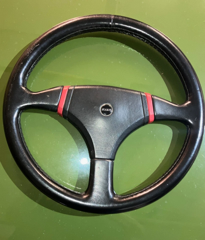 Lederlenkrad Org.Fiat Uno Turbo - Bild 1 von 3