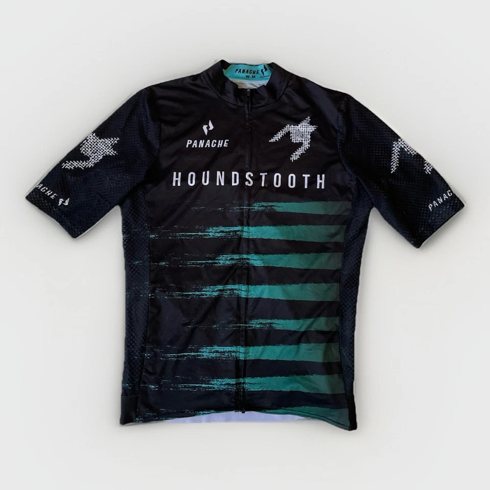 Camiseta deportiva de ciclismo Panache Houndstooth Racing para mujer mediana negra Foto 1 de 4