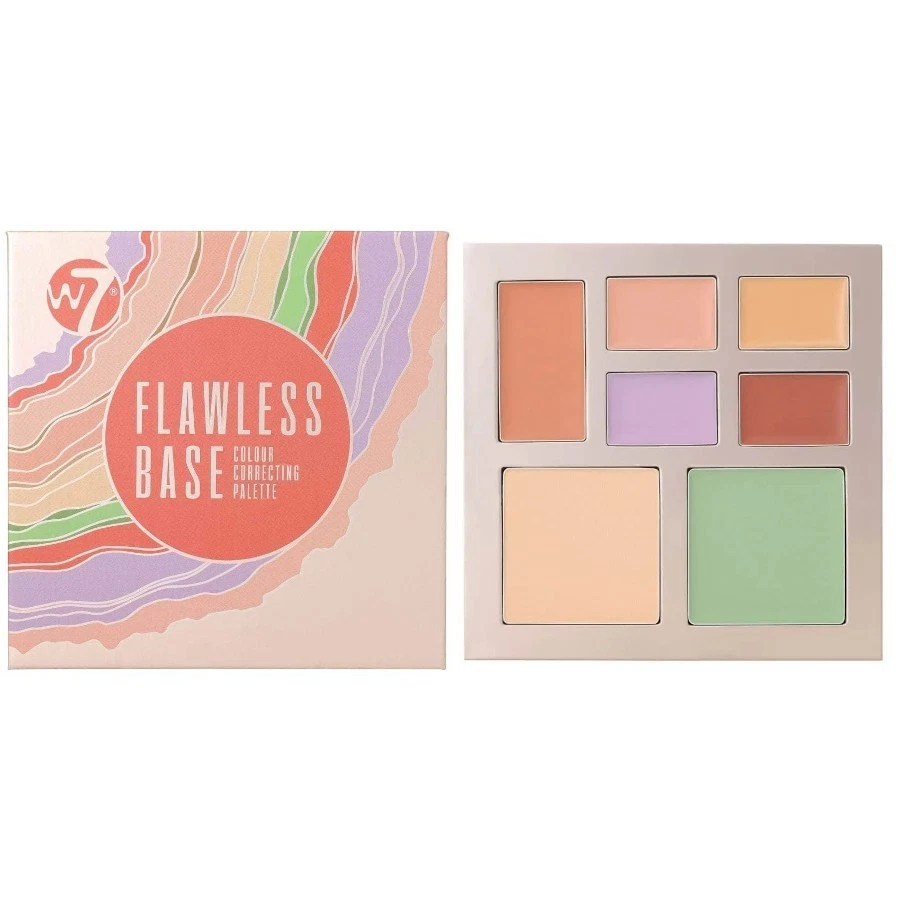 W7 Flawless Base Colour Correcting Palette - Image 1 of 1