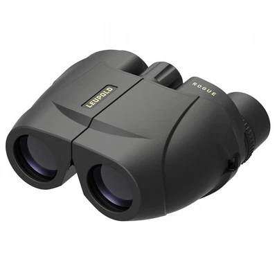 Leupold BX-1 Rogue 10x25mm Compact Binoculars, Black Finish, 59225 - Image 1 of 4