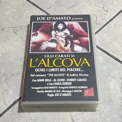 VHS film L'ALCOVA lilli carati annie Joe D'Amato AVOFILM - Molto Rara - Immagine 1 di 4