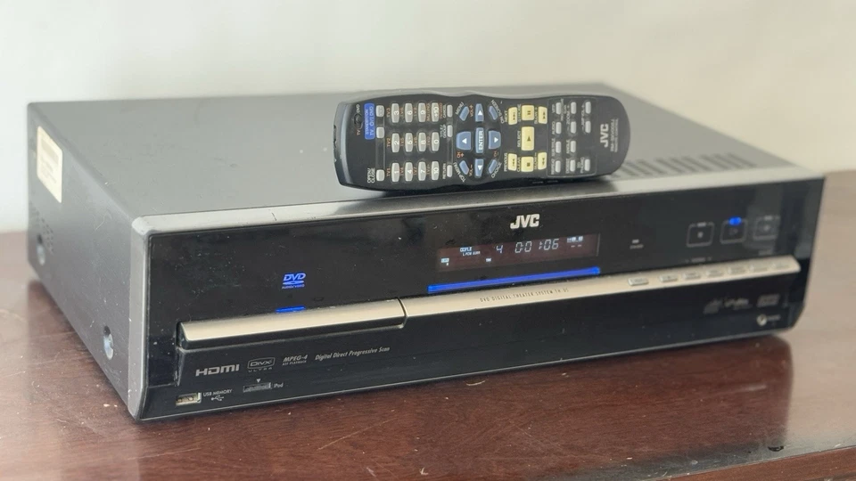 JVC DVD DIGITAL THEATER SYSTEM TH-D5 w/ Remote - Working - Image 1 of 3