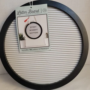 Round Letter Board Sign for any Celebration  10" Diameter - Picture 1 of 4
