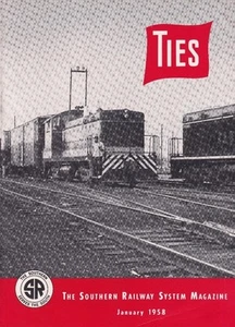 1958 Southern Railway TIES magazine - January - Picture 1 of 1
