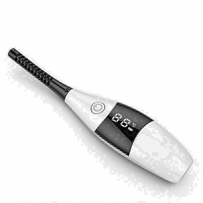 USB Electric Heated Eyelash Curler Long Lasting LCD 3D Lashes Perm Curling Tool - Image 1 of 4
