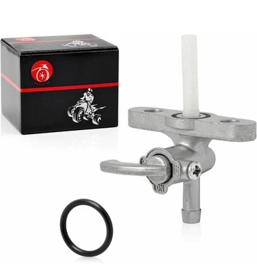 FUEL PETCOCK ON OFF VALVE 44300-41371 FOR Suzuki PE175 1978 1979 1980 1981-1984 - Image 1 of 4
