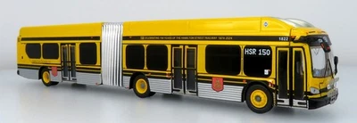 New Flyer Xcelsior Articulated Bus Hamilton St Railway 1:87 Scale Iconic Replica - Image 1 of 4