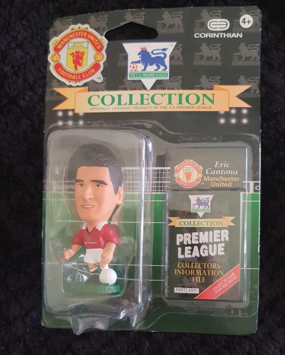 サッカーフィギュア Manchester United 1995 Vintage Eric Cantona Manchester United Corinthian Football