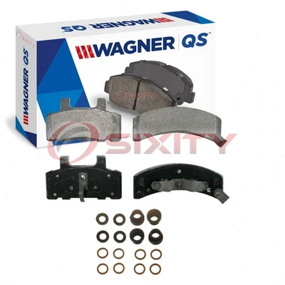 Conjunto de pastilhas de freio a disco dianteiro Wagner QS para 1988-1991 GMC K1500 conjunto de parada de frenagem - Imagem 1 de 4