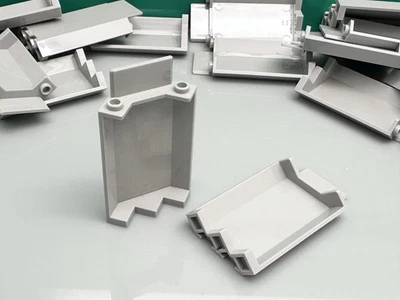 LEGO Panel 3x3x6 Corner Wall 87421 From Vampyre Castle Set 9468 - 10 Pieces - Image 1 of 4