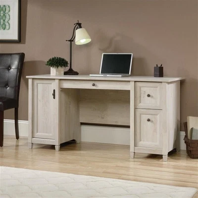 Sauder Edge Water Engineered Wood Computer Desk in Chalked Chestnut - Image 1 of 4