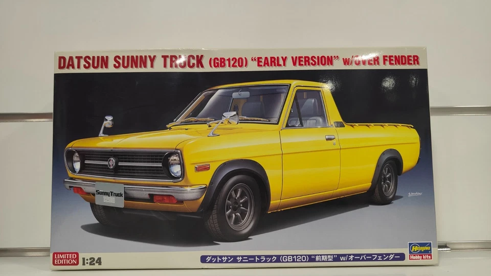 Hasegawa HA20641 Datsun Sunny Truck Fender 1/24 – Kit Montaggio pick up nissan - Immagine 1 di 1