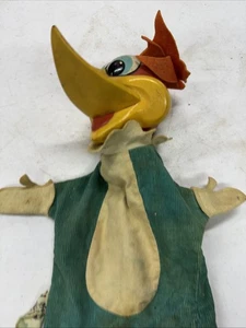Marioneta de mano Mattel Vintage 1962 Woody Woodpecker dibujos animados de TV - Imagen 1 de 6