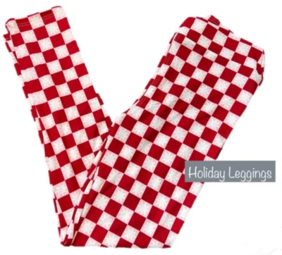 LuLaRoe Mujer Leggings Talla TC Rojo Rosa Blanco Estrellas Navidad Vacaciones Nuevo con Etiquetas Foto 1 de 3