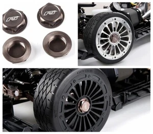 Tappo dado ruota in lega alluminio per camion 1/5 Rovan Rofun F5 MCD XS-5 RC PARTE AUTO - Foto 1 di 4