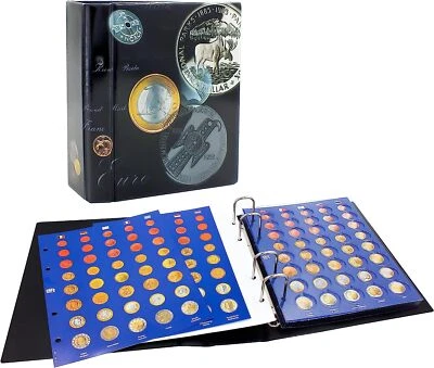 SAFE Münzalbum TOPset für Euro-Sätze in o. ohne Kapseln I direkt vom Hersteller - Bild 1 von 4