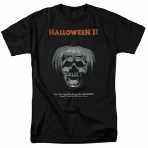Halloween 2 Pumpkin Poster T Shirt Licensed Horror Movie Classic Tee New Black - Picture 1 of 2