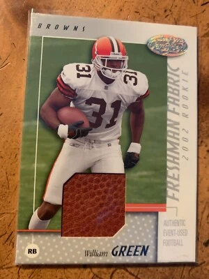 2002 Leaf Certified #113 William Green JERSEY RC /800 - Image 1 of 2