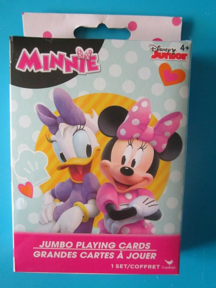 Disney Minnie Mouse Jumbo Playing Cards 1 Set With