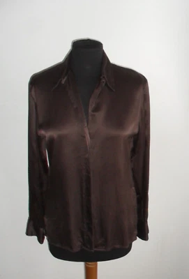 PRESTIGIOSA E RAFFINATA CAMICIA BLUSA GIANFREDIANI IN PURA SETA  Tg. 40 - Immagine 1 di 4