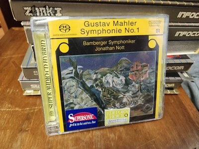 Sealed Mahler Symphony No.1 JONATHAN NOTT Audiophile ORIG 1st 2008 TUDOR SACD P Foto 1 de 4