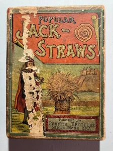 Beliebte Jack Straws Parker Brothers in Box mit Heft - Bild 1 von 12