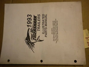 1993 Arctic Cat Tigershark Trailer Parts manual 2255-073 - Picture 1 of 1