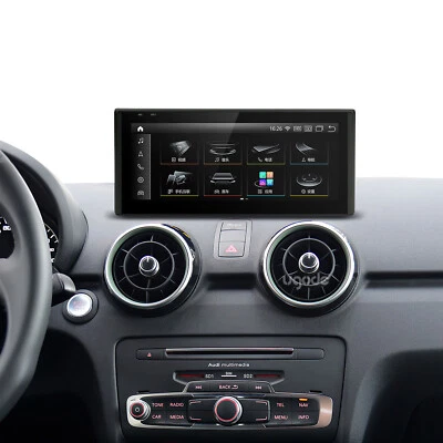 10,25 " Android Autoradio Apple Carplay Für AUDI A1 Bildschirm Navigation GPS - Bild 1 von 4
