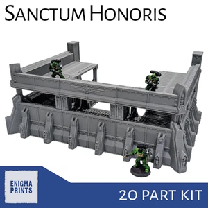 Sanctum Honoris - 28mm 3D Printed Gothic Terrain for Tabletop Wargaming - Picture 1 of 9