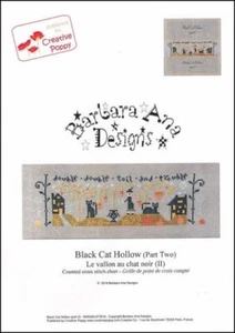 Barbara Ana Designs Counted X-stitch Chart - Black Cat Hollow (part 2) - Picture 1 of 1