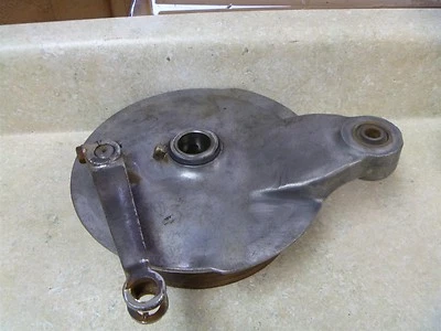 Yamaha 360 RT1 ENDURO Used Rear Wheel Brake Plate 1971 YB116 Foto 1 de 4