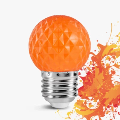 5x Colored LED Globe Light Bulb E27 B22 2W Red Yellow Blue White Decor 110V 220V - Image 1 of 4